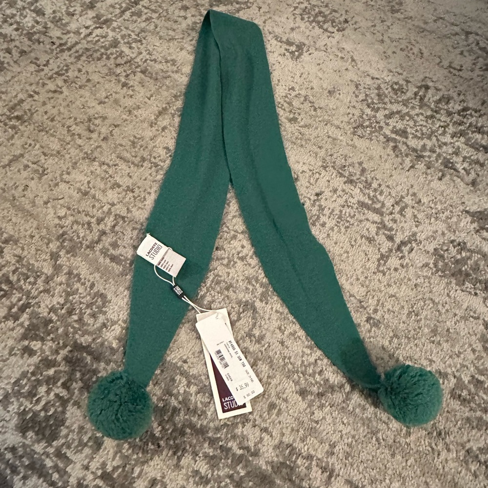 Lacoste slim scarf